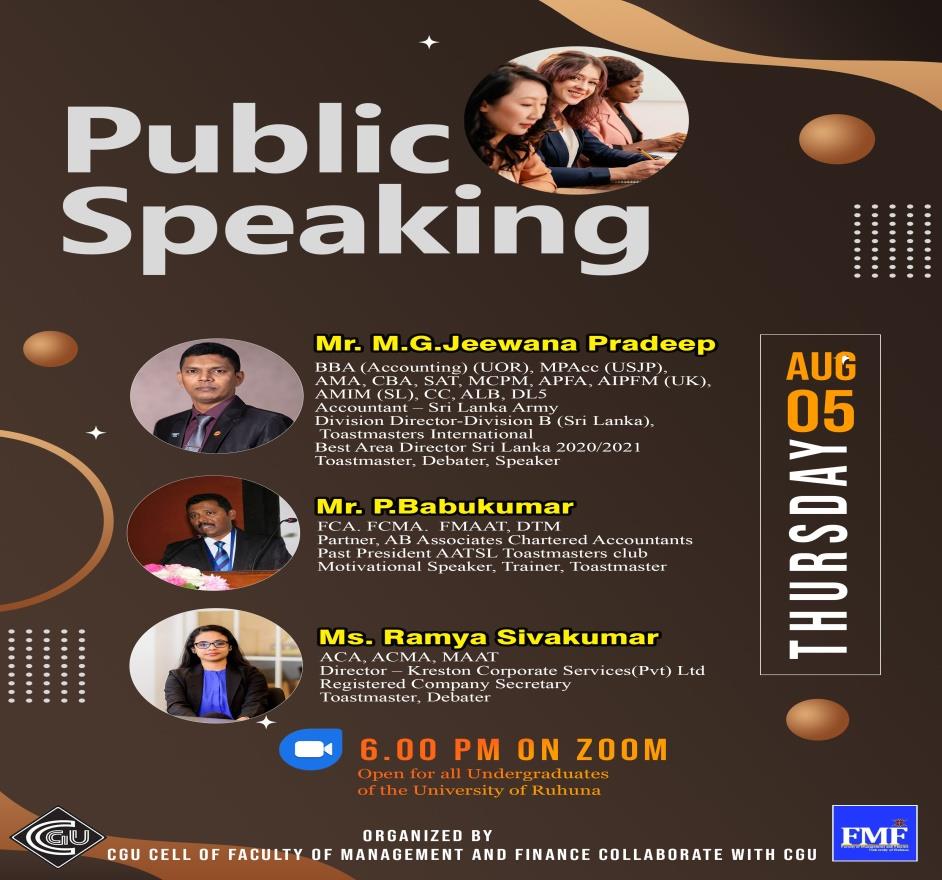 Public Speaking